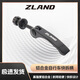 ZLAND快拆桿山地自行車座管夾快拆柄車座固定器鋁合金螺絲桿單車配件 磨砂黑【42mm*M6】