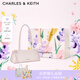 CHARLES&KEITH蝴蝶結簡約單肩腋下包法棍包生日禮物七夕禮物CK2-20160193 Soft Pink淺粉色 中包