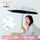 Wpc.防曬傘chiikawa遮陽傘日本防紫外線可愛彎鉤太陽傘折疊晴雨兩用傘