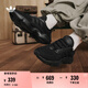 adidas「增嗨鞋」HAIWEE復(fù)古厚底增高老爹鞋男女阿迪達(dá)斯三葉草   黑色/碳黑   42