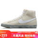 耐克NIKE板鞋男經(jīng)典百搭BLAZER MID '77運動鞋DV0797-100米綠42