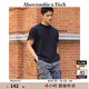 ABERCROMBIE & FITCH【重磅圓領(lǐng)】男裝25夏季美式復(fù)古棉質(zhì)寬松短袖T恤KI124-5573 黑色 M (180/100A)