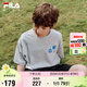 FILA【蘋果T】斐樂童裝兒童短袖T恤2025年夏季男童女童速干衣