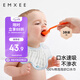 嫚熙（EMXEE）嬰兒口水巾寶寶圍嘴純棉紗布吃飯圍兜6層軟紗360度可旋轉(zhuǎn) 3條裝