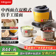 東菱（Donlim）家用多功能面食機廚師機 全自動(dòng)絞肉 揉面一體發(fā)酵打發(fā)和面機DL-1349【鈦金灰】