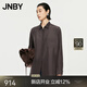 JNBY/江南布衣秋冬新品襯衫女薄款靜奢優(yōu)雅寬松長袖H型5O7210690 206/深褐 M