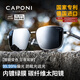 CAPONI偏光太陽(yáng)鏡男變色墨鏡女碳纖維眼鏡日夜兩用開(kāi)車(chē)駕駛專(zhuān)用防紫外線(xiàn)