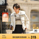 森馬（Semir）輕松羽絨|羽絨服女寬松連帽面包服冬防潑水防風外套101724113045