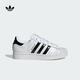 adidas SUPERSTAR II經(jīng)典貝殼頭板鞋女子新款阿迪達斯官方三葉草 白/黑色/白     39