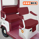 OIMG適配雅迪冠能CL13電動(dòng)三輪車(chē)座套坐墊套腳墊腳踏板儲物置物箱配件 皮革款-雅迪CL13專(zhuān)用座套[酒紅色]