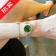 【二手99新】勞力士（ROLEX）女表日志系列69173自動機械腕表18K黃金 精鋼 內鉆刻后鉆狗牙 綠盤大鉆-表徑26mm
