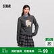 森馬（Semir）毛衣女提花衣服趣味潮流2024冬季圓領(lǐng)正肩毛衫甜酷風(fēng)109724107008