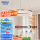 歐普（OPPLE）客廳吊燈月光女神/奶油風(fēng)夢幻吊燈95高顯色客廳餐廳臥室 月光女神-臥室燈61瓦