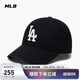MLB帽子男女軟頂棒球帽虞書欣明星同款運(yùn)動鴨舌帽3ACP6601N-07BKS-F