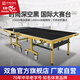 雙魚(yú)（DOUBLE FISH） 【新品球桌】大賽標(biāo)準(zhǔn)乒乓球桌可移動(dòng)折疊室內(nèi)家用訓(xùn)練比賽球臺(tái) 可折疊 帶滾輪 大賽款266 網(wǎng)拍架
