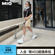MIO七夕禮物|丁程鑫同款|米奧貝殼頭包頭拖鞋情侶溶解鞋半拖女外穿 米白色 35