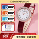 安普里奧·阿瑪尼（Emporio Armani）手表Rosa玫瑰小圓盤(pán)時(shí)尚女表 生日禮物送女友老婆 AR11357