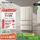 小吉（MINIJ）[國(guó)家補(bǔ)貼20%]508L法式奶油風(fēng)復(fù)古冰箱客廳廚房一級(jí)能效除菌干濕分儲(chǔ)變溫低噪BCD-JF508WB PLUS