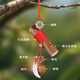 泰山慈航閣桃木枝掛件棍桃核天然桃樹(shù)東南枝條手工原木嬰兒童隨身鑰匙扣 野生桃木棍/狗牙/福牌/桃核 紅繩
