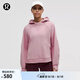 lululemon丨Scuba 女士寬松款側(cè)開口連帽衫 LW3IU6S 薔薇粉 M /L