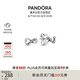 潘多拉（PANDORA）閃亮永恒符號(hào)耳釘925銀無限符號(hào)時(shí)尚百搭七夕情人節(jié)禮物送女友