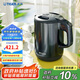 虎牌（TIGER）電熱水壺 雙層防燙 快燒水壺 PCG-G10C 1L電水壺 霧灰