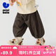 迷你巴拉男女童褲子2025春新品兒童寬松燈芯絨長褲【泡泡褲】