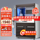 艾格威制冰機(jī)商用大型全自動(dòng)小型商用奶茶店制冰器方塊冰KTV酒吧餐飲店擺攤咖啡店酒吧冰塊機(jī) 90大冰格丨日產(chǎn)130KG丨接自來水
