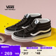 VANS范斯官方 SK8-Mid街頭風(fēng)經(jīng)典男鞋女鞋板鞋運動(dòng)鞋 黑色  36 
