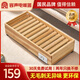 容聲實(shí)木取暖器家用節(jié)能辦公室暖腳器冬季電烤火爐烤腳取暖器烤火箱電火桶烤火器暖爐烤火盆暖腳神器 豪華實(shí)木三人款70*32