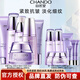 自然堂（CHANDO） 凝時(shí)鮮顏護膚品套裝補水保濕提拉緊致淡化細紋滋潤改善皺紋抗皺 六件套 潔+水+精+乳+霜+眼霜
