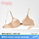 蘭卓麗【李一桐同款】舒舒小花波內(nèi)衣女小胸微聚攏顯大無鋼圈光杯文胸 1120010 正膚1號 75B