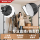 貝陽(yáng)（beiyang）直播補(bǔ)光燈攝影燈 200W專業(yè)直播燈深拋燈球形柔光箱柔光球打光燈主播深拋燈影棚常亮燈全套