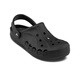 卡駱馳（crocs）洞洞鞋男鞋女鞋 25夏季新款戶外運動鞋貝雅涼拖鞋透氣輕便休閑鞋 貝雅-黑色/建議拍小一碼 37 -38 （230）
