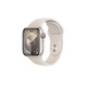 Apple Watch Series?9(GPS+蜂窩網(wǎng)絡)；41mm星光色鋁金屬表殼星光色運動型表帶S/M MRJE3CH/A*企業(yè)專享