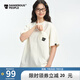 Dangerous people薛之謙dsp口袋貼布時尚百搭基礎(chǔ)潮流圓領(lǐng)短袖T恤 米白 XL