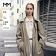 麥檬【長(cháng)款合集】定紡紗線(xiàn)MM爆款版型長(cháng)款風(fēng)衣商場(chǎng)同款25秋新品 卡其1-5G8160351 S