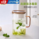 青蘋果冰箱側(cè)門冷水壺 大容量?jī)?chǔ)水壺冰水壺杯冷泡壺涼水壺耐高溫