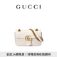 GUCCI古馳GG Marmont系列小號肩背包[七夕禮物] 白色 均碼