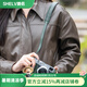 攝侶富士x100vi保護(hù)套xt30二代相機(jī)包xt5相機(jī)套x1006代鏡頭蓋xs20底座XT50皮套XT4配件xh2xh2s保護(hù)殼 X100VI復(fù)古綠真皮保護(hù)套+墊肩牛皮肩帶