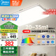 美的（Midea）客廳燈大燈全光譜護眼led吸頂燈現(xiàn)代簡約140瓦客廳智控A1包安裝