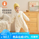 微獅牧尼嬰兒棉服秋冬季新生兒保暖哈衣寶寶三層夾棉棉襖外出冬裝