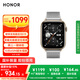 榮耀（HONOR）手表5【國家補貼15%】北極星定位系統(tǒng)|腕上一鍵體檢|10天eSIM長續(xù)航 月影灰 多功能運動手表送男友