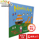 英文原版繪本 Noah's Ark 小鼠波波作者露西·卡森 經(jīng)典繪本 兒童英語早教啟蒙畫冊故事書#