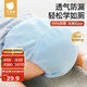 貝肽斯尿布嬰兒純棉可水洗紗布訓(xùn)練褲隔尿戒尿不濕24-36斤110碼 2條裝