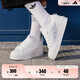 adidas NIZZA PLATFORM厚底增高運(yùn)動(dòng)帆布鞋男女阿迪達(dá)斯三葉草   白   38