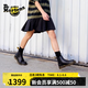 馬?。―R.MARTENS）2976 YS男女款夏季舒適百搭黃車線黑色女切爾西靴 黑色 41