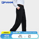 FILA FUSION斐樂(lè)潮牌針織長(zhǎng)褲女2025春季時(shí)尚簡(jiǎn)約寬松休閑褲
