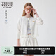 Teenie Weenie小熊女裝毛針織衫2025夏季新款休閑簡(jiǎn)約學(xué)院針織開(kāi)衫空調(diào)衫 白色 S