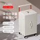 朻安行李箱拉桿箱加厚結(jié)實抗壓旅行箱大容量學生密碼箱皮登機箱 白色 24英寸 （黃金尺寸）閃電發(fā)貨
